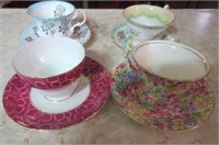 Cups and saucers