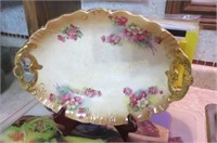 Lovely old hand-painted platter