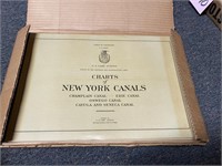 1952 NEW YORK CANALS U.S. LAKE SURVEY U.S. ARMY