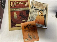 VINTAGE GYPSY FORTUNE TELLING CARDS, BOOKS
