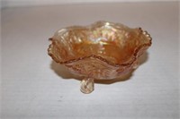 Carvinal Crystal Footed Tray 5 1/2"