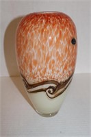 Lavorzione Arte Murano Made in Italy Vase 12"