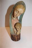 Mother & Child Figurine 10"