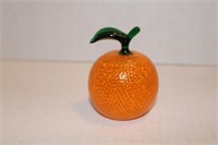 Crystal Lenox Orange 4"