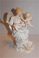 Hand Painted Porcelian Angel 9 1/2"