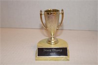 5" Trivia Champ 1985 Trophy