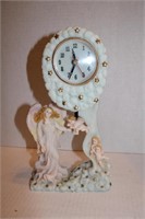 Seraphim Classic Angel  Clock  12 x 7