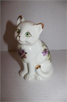 Formalities  Hand Painted Porcelain Cat By Braum