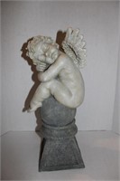 Toscano European  Hand Made Angel Sculpture 21 x 9