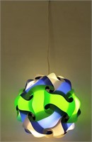 Seattle Seahawks Colored Hanging Light Fixture