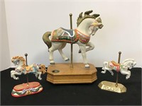 Three Carousel Collectibles