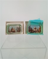 Seiberling Mansion Glass Paperweights