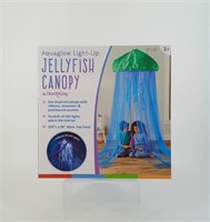 Hearth Song Aquaglow Light-Up Jellyfish Canopy