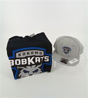 Kokomo BobKats t-shirt and hat combo