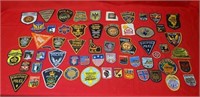 Large Law Enforcement Patche Collection