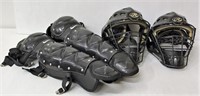 2 Rawlings Coolflo Catcher's Fask Masks w Nike Pad