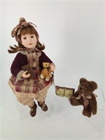Boyds Collection Porcelain Doll "Kelly"