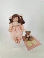 Boyds Collection Porcelain Doll "Cheryl Ann"