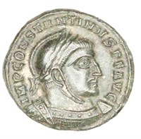 Constantine I VICTORIAE LAETAE PRINC Ancient Roman