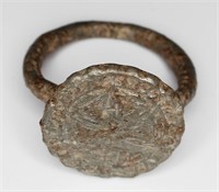 Large Ancient Roman Ring Size 9