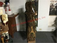 Holiday Accents -Large Wooden Santa