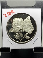 25G STERLING SILVER PROOF POSTMASTERS OF AMER COIN