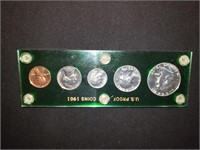 1961 U.S. COINS PROOF SET