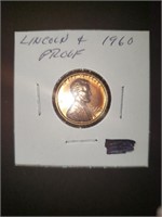 1960 BRILLIANT GEM PROOF LINCOLN HEAD CENT