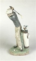 Lladro "Golfer Man" Figurine, #4824
