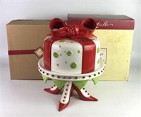 Patience Brewster Kringles Cake Stand & Lid