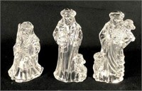 Marquis by Waterford Nativity Figurines, Lot of 3