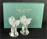 Pair of Marquis by Waterford Angel Candlestick