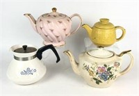Assortment of Vintage Teapots