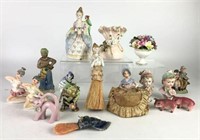 Assortment of Vintage Figurines