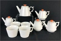 Tazo Rococo Teapots & Cups