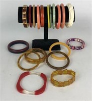 Selection of Vintage Bangle Bracelets