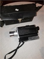 BELL AND HOWELL SUPER 8 CAMERA IN BAG