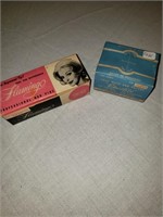 VINTAGE FLAMINGO BOBBY PINS AND PERM PAPERS