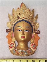 Goddess Tara - Wall Hanging Mask
