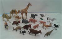 Plastic Toy Animals - Various - Vintage