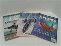 Military Plane Magazines (3X)
