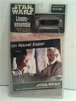 Star Wars Un Nouvel Espoir Cassette Book - Sealed