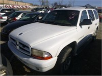 2001 DODGE DURANGO NO RUN 262