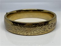 VTG GOLD FILLED BANGLE BRACELET