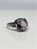 STERLING SILVER GEMSTONE RING