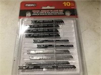 Wood Jigsaw Blade Set 'Mibro', 10pc.