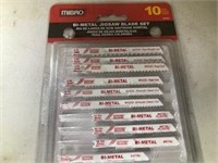 Bi-Metal Jigsaw Blade Set 'Mibro', 10pc.