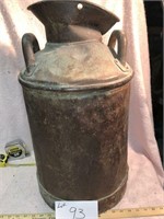 Old MIlk Can w/ Lid