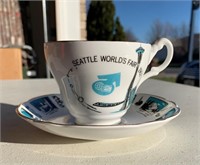 Seattle World's Fair 1962 Collector Cup & Saucer