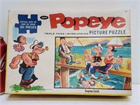 Popeye Picture Puzzle 60 Pieces complet